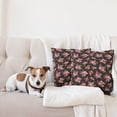 thumbnail image 4 of Ambesonne Rose Throw Pillow Cover 2 Pack, Vintage Corsage Antique, 18", Multicolor, 4 of 5