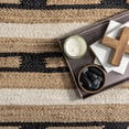 thumbnail image 7 of Rugs USA Raleigh Striped Jute Area Rug, 7' 6" x 9' 6", Raleigh Natural, 7 of 7