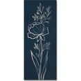 thumbnail image 1 of Trademark Fine Art "Indigo Floral III" Canvas Art by Silvia Vassileva, 1 of 3