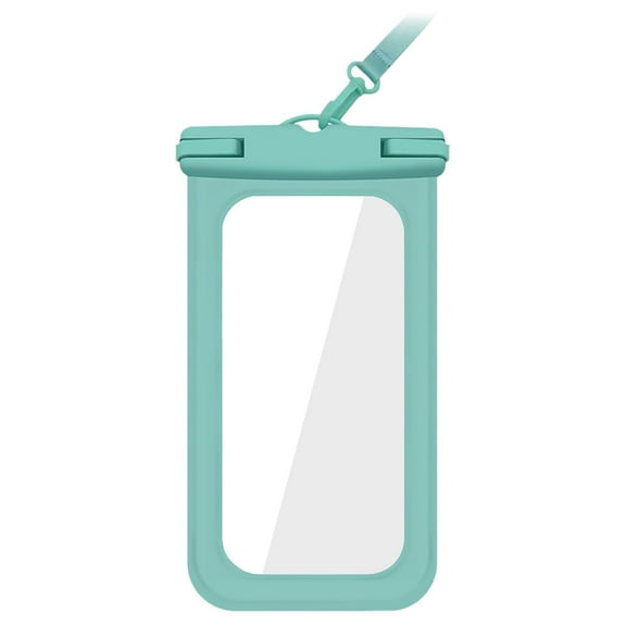 Waterproof Cell Phone Pouch with Neck Lanyard Certified Floatable Fits Smartphones Up to 6.9 Inch for Beach Pool Swimming