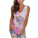 thumbnail image 1 of Camisetas de tirantes Camisetas sin mangas de cuello redondo de verano a la moda para mujer, chaleco ligero sin mangas, camiseta sin mangas con gráfico de corte holgado sexi liso (Pink, S), 1 of 5