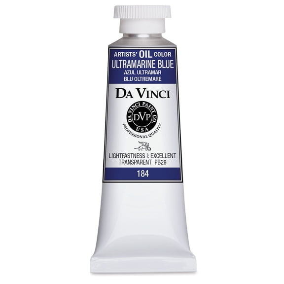 Da Vinci Artists' Oil Color - Ultramarine Blue, 37 ml Tube