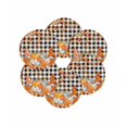 thumbnail image 7 of 15 Inch Round Placemats Set of 6, Orange Pumpkin Gnomes Fall Non Slip Heat Insulation PP Table Mats, Branches Thanksgiving Leaves Plaid Washable Place Mats for Kitchen Dining Party Table Decor, 7 of 7