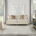thumbnail image 3 of Nourison Elation Distressed Bordered Ivory Grey 7'10" x 9'10" Area Rug, (8' x 10'), 3 of 10