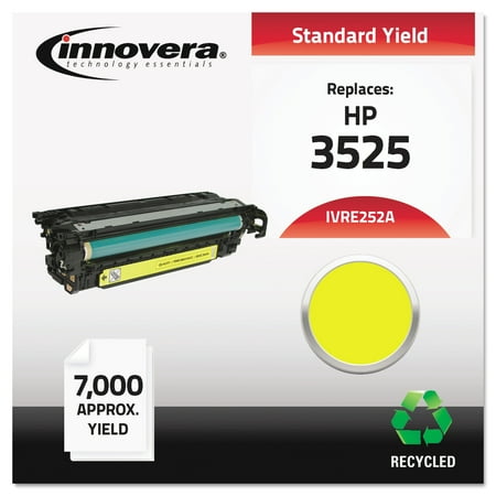 - Innovera Remanufactured CE252A (504A) Laser Yellow Toner Cartridge