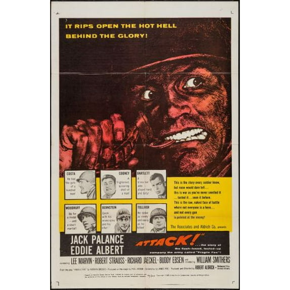 Attack Movie poster 24inx36in Poster Art decor Art Poster 24x36 Square Adults Best Posters