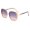 pink, variant on Personalized sunglasses with large frame, made of metal, Black