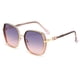thumbnail image 1 of Gafas de sol de montura grande con personalidad europea y americana, fabricadas en TR, metal y TAC., 1 of 5