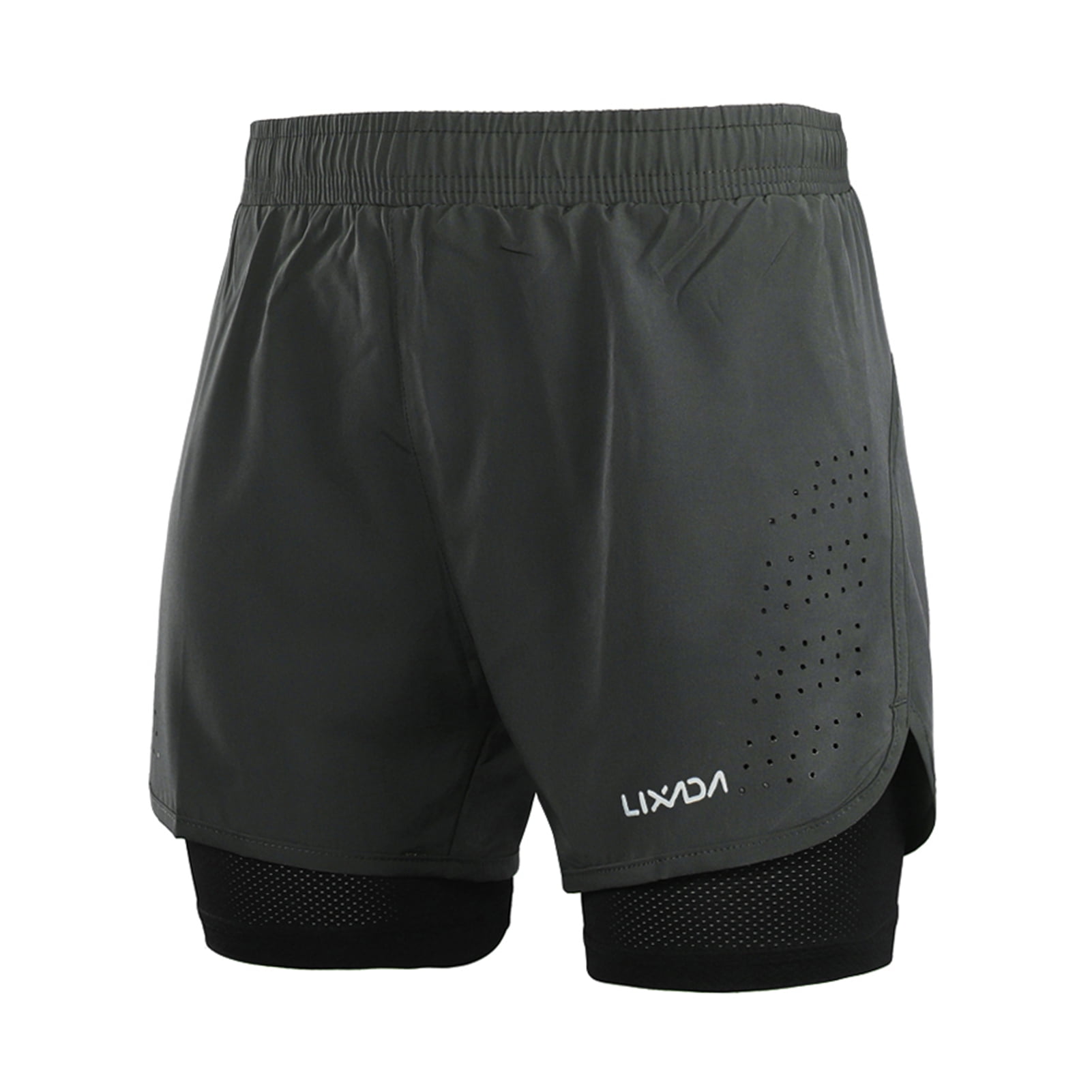 Short Séchage Rapide Short De Sport INYO Homme - Léger Séchage Rapide - 2 Poches Zippées Short Running Léger Séchage Rapide Poches Zippées