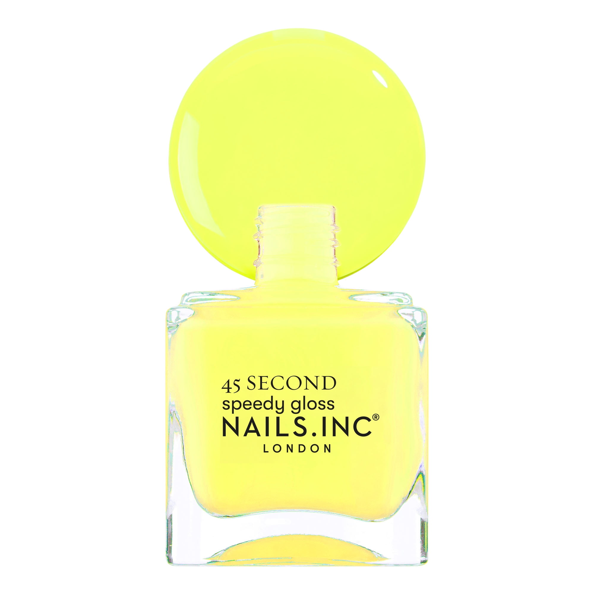 Nails.INC Quick Drying Nail Polish, Natalie, Pale Neon Yellow, 0.47 fl oz