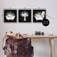 thumbnail image 4 of Stupell Industries Rustic Bathroom Florals Botanical & Floral Painting Gray Framed Art Print Wall Art, 17 x 17, Set of 3, 4 of 10
