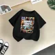 thumbnail image 3 of Ropa de verano de dibujos animados para niños, camiseta deportiva informal de algodón puro, camiseta cómoda para niños y niñas, camiseta de cuello redondo de moda, 3 of 5