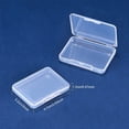 thumbnail image 3 of Paquete de 18 cajas organizadoras rectangulares de plástico transparente para guardar cuentas, de 2,63 x 2 x 0,47 pulgadas, con tapa., 3 of 9