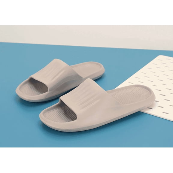 STCYLZFU EVA Soft Thick Sole Lightweight Non-slip Unisex Indoor Bathroom Home Slippers