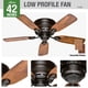 thumbnail image 2 of Ventilador de Techo Hunter Low Profile IV 42" Bronce 5 Aspas, 2 of 9