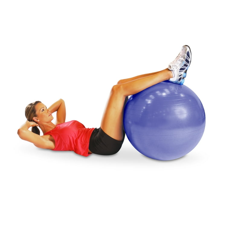 CAP Fitness Anti-Burst Stability Pregnancy Ball, 65cm, Purple