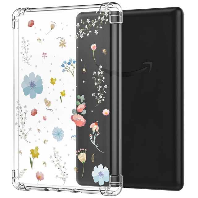 Funda MoKo para Kindle 6 totalmente nuevo (11.ª gen-2024/2022) Blue Garden