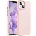 thumbnail image 1 of JETech Silicone Case for iPhone 14 Plus 6.7-Inch, Silky-Soft Touch Full-Body Protective Phone Case, Shockproof Cover with Microfiber Lining (Pink), 1 of 7
