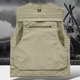 thumbnail image 5 of TaTaai Women Zip Up Outdoor Vest Four Seasons Multi Pocket Gilet V Neck Photography Workwear Top Durable Breathable Machine Washable No Fading Versatile Daily Hiking Work Top Gift, 5 of 9