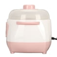 thumbnail image 4 of Riousery US Plug Electric Stew Pot 1L 200W, Smart Ceramic Slow Cooker with Anti-Dry Burn Protection for Porridge and Soup, Pink (9.06 in / 23 cm), 4 of 9