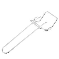 MEIBUTYUP Stainless Steel Kitchen Tongs Tray Clamp for Easy Gripping and Cooking Use