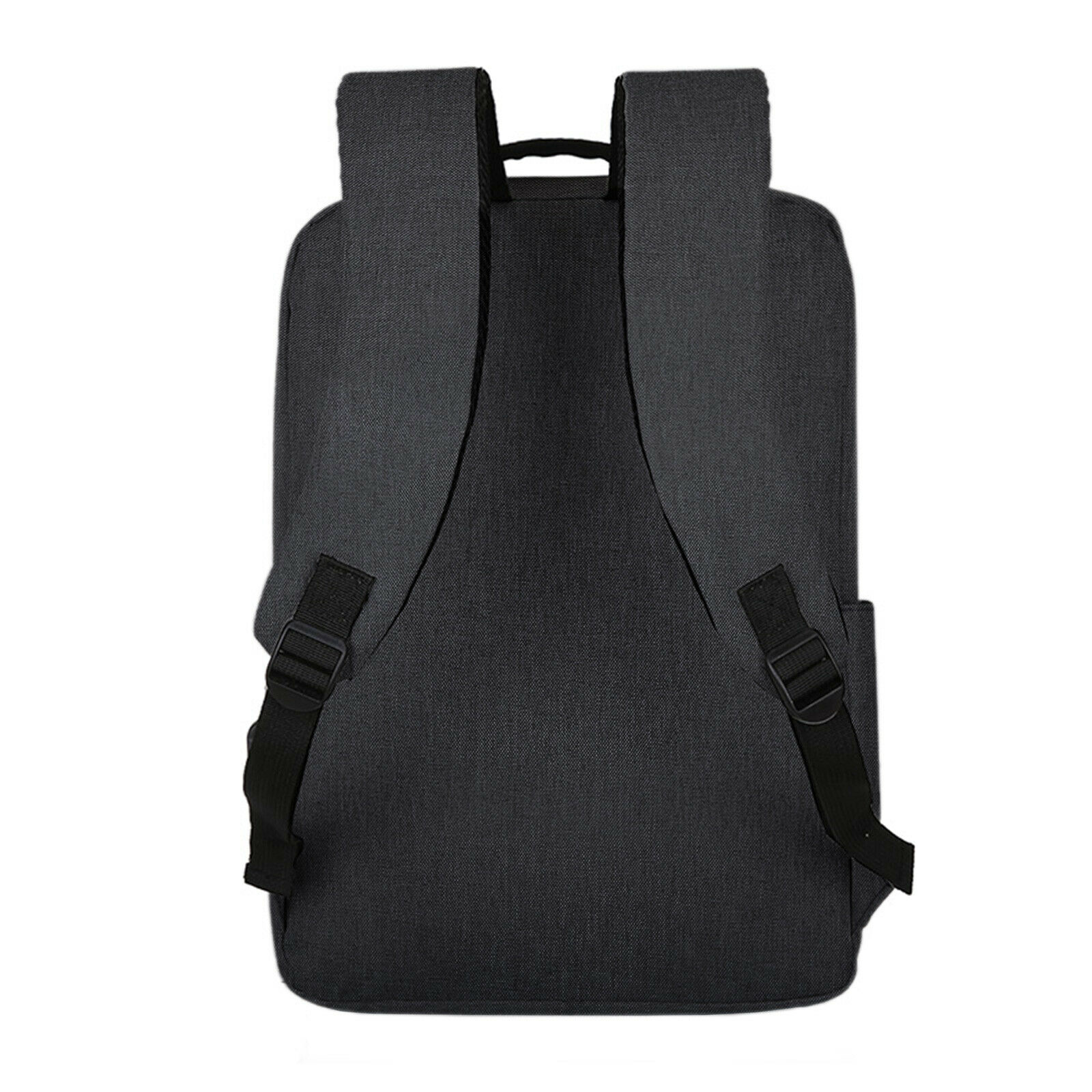 Novaa Bags 16" Slim Casual Waterproof Laptop Backpack with USB Charging Port Black - image 2 of 5