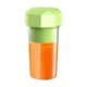 thumbnail image 2 of Orange Lemon Juicer Cup | Portable Mini USB Rechargeable Blender - 8-Blade Stainless Steel | Food Grade | 400ML Capacity | Easy Clean | Home Travel | 18x8.1cm | Pink Green, 2 of 8