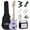 Purple, variant on ADM 30 inch Kids Electric Guitar Beginner Kit, Junior 1/4 Size Mini Electric Wood Guitar for Children with Amplifier-Blue