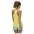thumbnail image 3 of WTXUE Tank Tops Sleeveless, Scoop Neck Racerback Women Casaul Sport Solid Yoga Shirts Tie Workout Racerback Tank Tops Solid | Activewear for Women Yellow L, 3 of 3