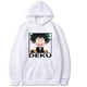 thumbnail image 1 of my hero academia deku sudadera con capucha de manga larga suelta anime tela, 1 of 3