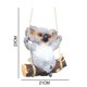 thumbnail image 2 of De Resina Para Exteriores, Adorno Colgante Para Patio, Simulación Impermeable, Columpio De Oso Koala Para Amigos Y Familiares Monstrate HA039910-02, 2 of 6