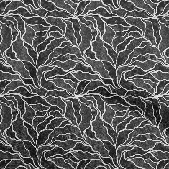 oneOone Polyester Lycra Gray Fabric Abstracts Diy Clothing Quilting Fabric Print Fabric By Yard 56 Inch Wide