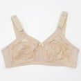 thumbnail image 5 of Women's Plus Size Minimizer Sleep Unlined Full Coverage Lace Wirefree Bra 42A, 5 of 8