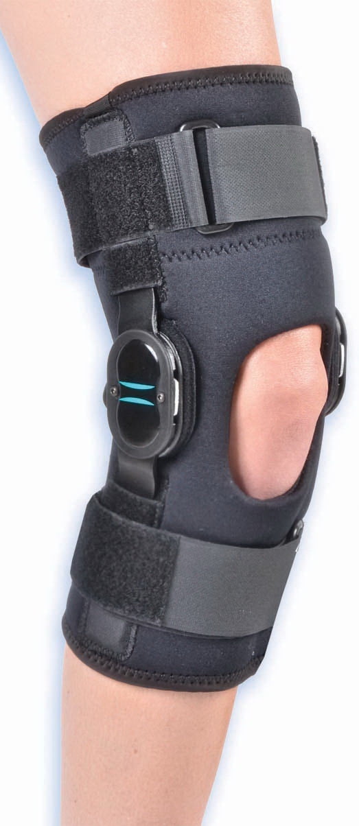 Hely & er 5645 Velocity Hinged Knee Brace, 12 Inches PullUp