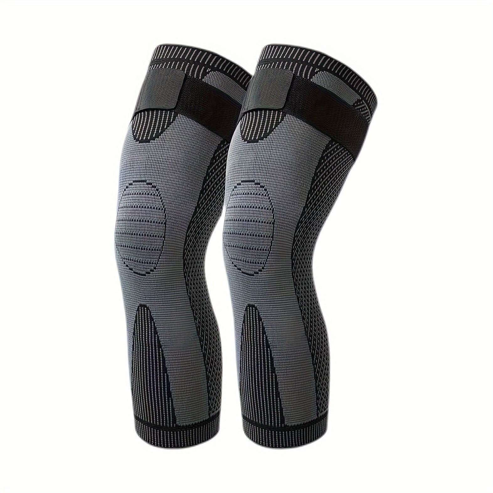 2pcs Full Leg Sleeves Long Compression Leg Sleeve Knee Sleeves Protect Leg, for Man Women Basketball, Arthritis Cycling Sport