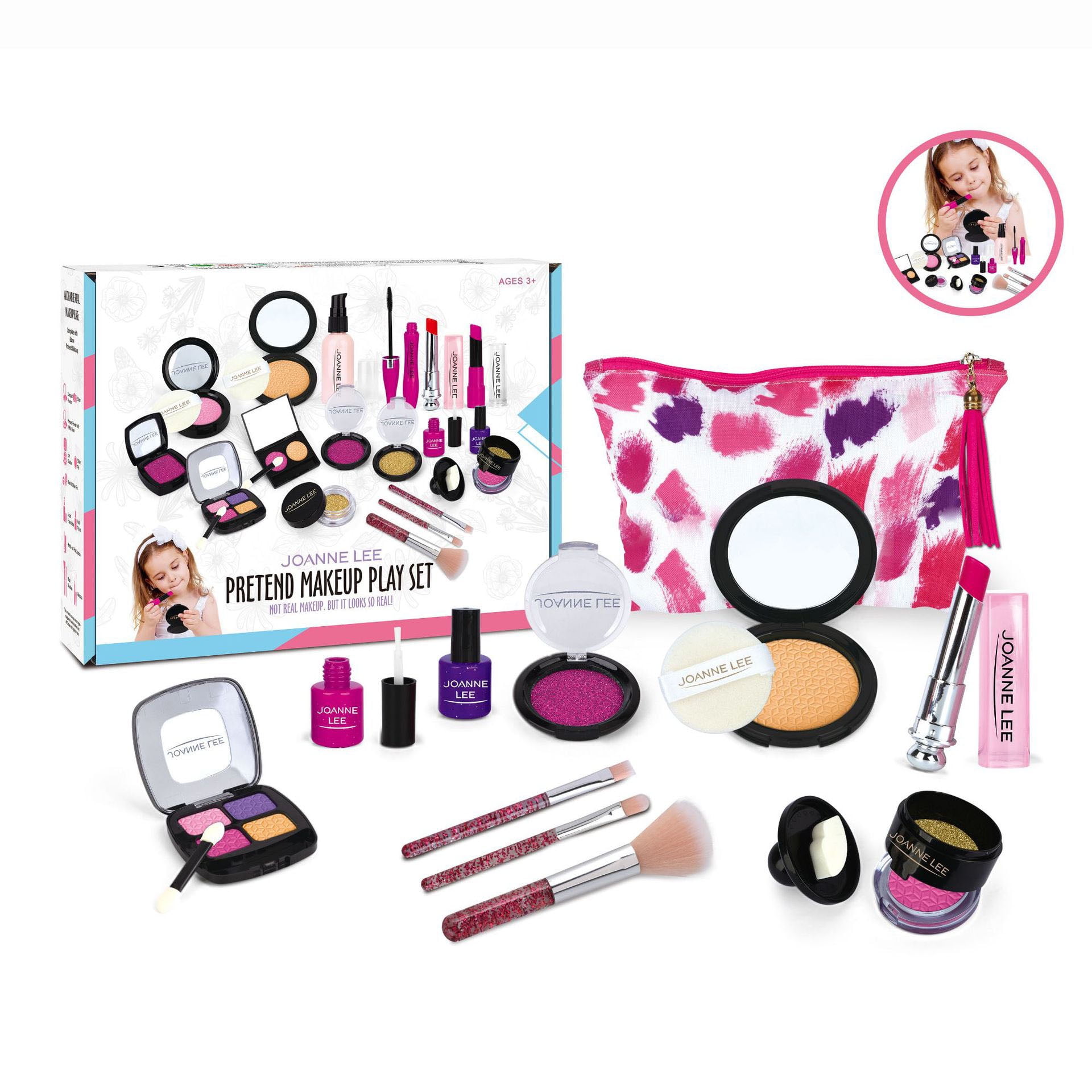 Private Jungle Kids Makeup Kit, Girls Makeup Toy Set, Fake Makeup Toy Birthday Christmas Gift