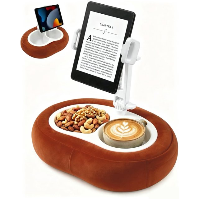 Soporte de almohada para tablet Miledi de 5" a 12,9" con soporte giratorio