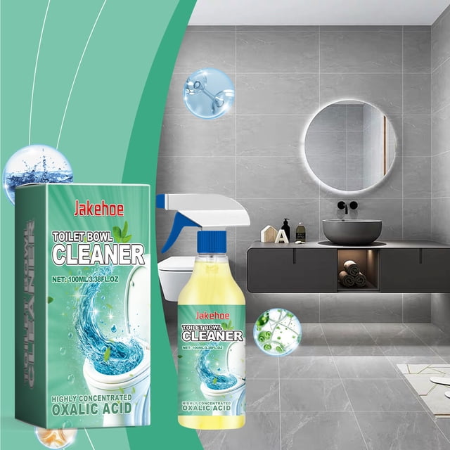 Limpiador de inodoro con ácido oxálico - Altamente concentrado 100 ml para la eliminación de manchas, cal y óxido
