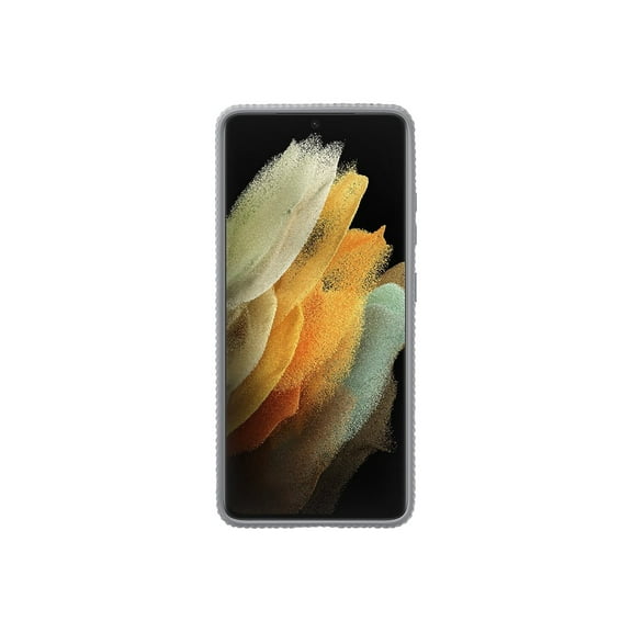 Samsung Protective Standing Cover EF-RG998 - Back cover for cell phone - silver - for Galaxy S21 Ultra 5G