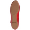 thumbnail image 6 of Journee Womens Ivanna Almond Toe Mary Jane Buckle Detail Comfort Flats, 6 of 10