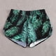 thumbnail image 3 of Gibobby Bikini para mujer Traje de baño para correr Pantalones cortos Pantalones cortos Estampado en la cintura Up Botones de encaje tropical Mujeres Tra(Verde,CH), 3 of 5