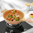 thumbnail image 2 of Micro Pressure Multifunctional Non-Stick Clay Pot Micro Pressure Cooker with Steamer Basket for Stir-frying Steaming Stewing, 2 of 13