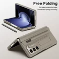 thumbnail image 5 of For Samsung Galaxy Z Fold 6 5 4 Hinge Screen Protector Leather Stand Case +S Pen, 5 of 9
