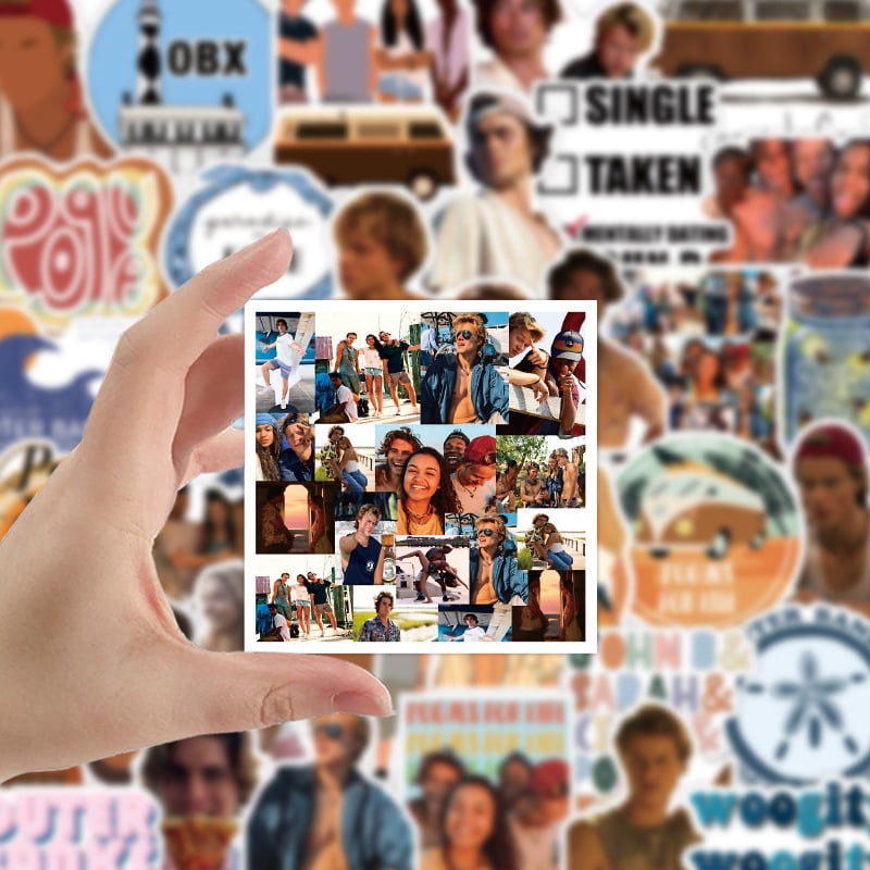 10/30/50/100PCS Classic TV Series Outer Banks Stickers Skateboard Laptop Motorcycle Phone Suitcase Waterproof Sticker Kids Toys