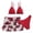 Red, variant on Swanpen Bikini Swimsuits for Girls Summer 3 Piece Bikini Swimsuit Set Mesh Breathable Bathing Suit with Beach Skirt