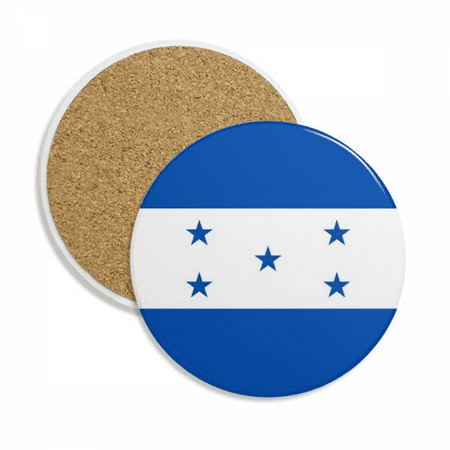 

Honduras National Flag North America Country Coaster Cup Mug Tabletop Protection Absorbent Stone