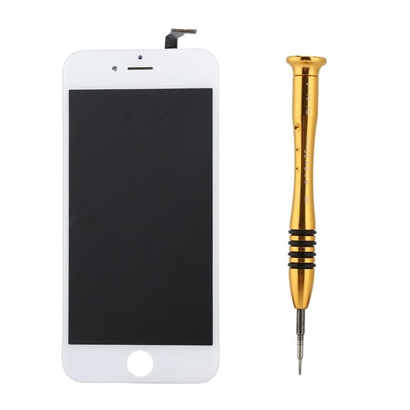 ZOUSSIQI Replacement LCD Digital Touch Screen Assembly With Screwdriver Tools For iPhone 6(White) EL225#52394