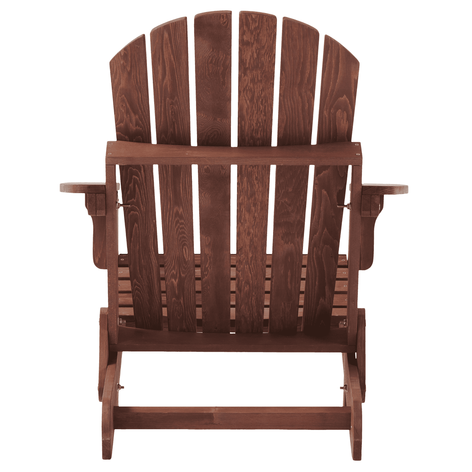 Tcbosik Wooden Adirondack Chair, Outdoor Folding Chair, Lawn Chair for Patio, Garden, Backyard, Coffee