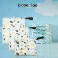thumbnail image 6 of kiskick Zipper Closure Diaper Bag: Fine Knitted Polyester Diaper Pouch with Creative Pumpkin Pattern for Home Use, 6 of 8