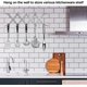 thumbnail image 3 of Pack Of 2 Lid Holders, Rib Holders, Stainless Steel, Adjustable Economy Holder, Multifunctional Telescopic Storage Rack, Damper Drainer Storage Organi, 3 of 5